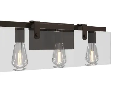 Progress Lighting Glayse 3-Light P300107 3D model