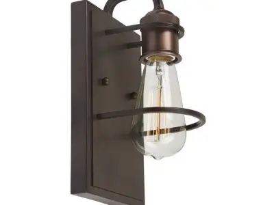 Cloutier Armed Sconce Free 3D model