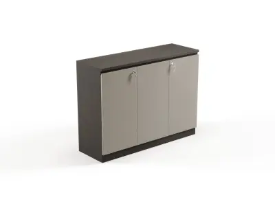 Modern Office Low Cabinet File For Staff  Free 3D model