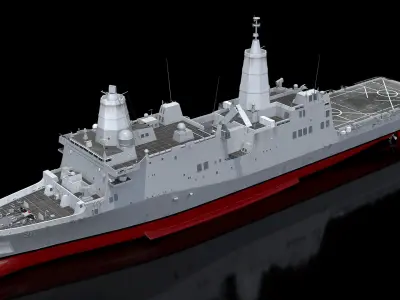  San Antonio Class Amphibious Transport Dock 