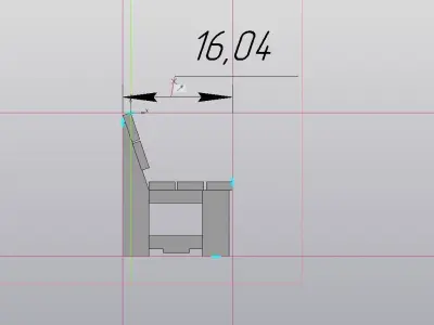 Bench Scale model 1 43 3D print model