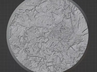 HD Base Set 18 - Leafy Forest Floor 3D print model