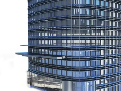 Skyscraper Salesforse tower 3D model
