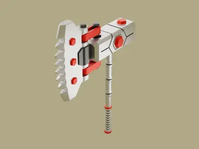 Sci Fi Hammer 04 3D print model