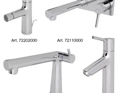 Bath Faucet Collection HANSGROHE  Talis s 3D model