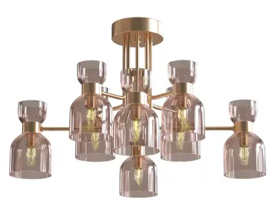 Freya Chandelier 3D model