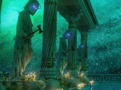 Dimensional Dive - Weekly Renders - DSZarts 3D model