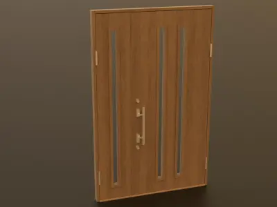 Door Entrance Low-poly 3D model purchase