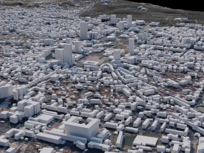 Tirana - Albania 3D model