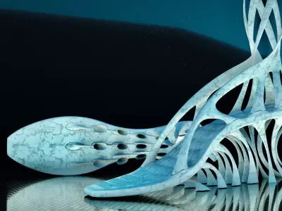 3D Printable Sci-Fi Alien Heels 3D print model