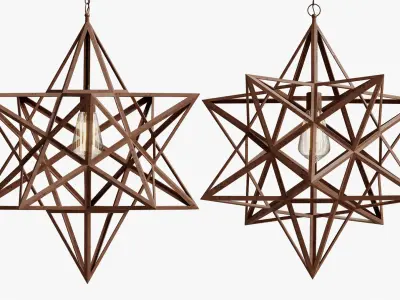 STAR VINTAGE IRON 3D model