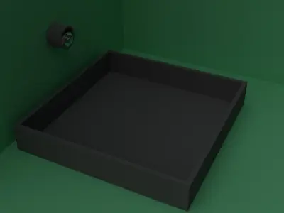WATER DROPING ANIMATION Free 3D model
