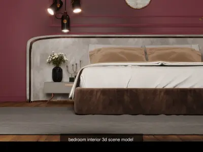 11 bedroom collection 3d model of 3d design 3D Model Pack