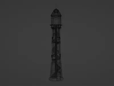 Lighthouse Low-poly 3D model get
