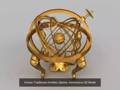 Jang Young-Sil Korean Timekeeping Masterpieces Collection 3D Model Pack