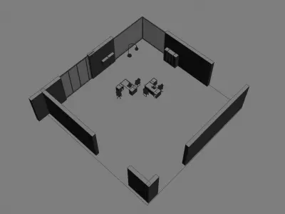 office interior ed488 a13 3D model