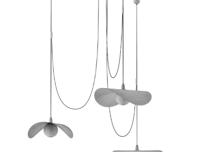 Montera 3 lamp by Blueprint Lighting 3D model
