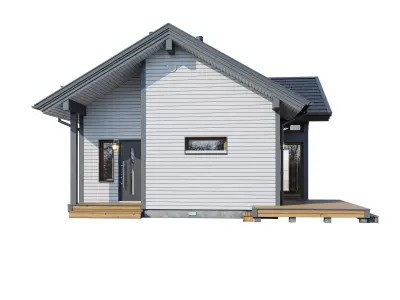 Alpine house Perfect 3D model