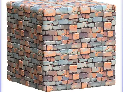 Stylized Wall Seamless Texture Texture 67