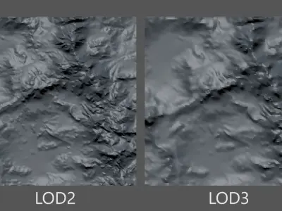 TERRAFORM Coastal 10 Low-poly 3D model