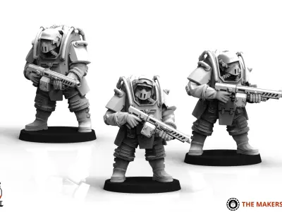 Universal Guard - Abhumans 3D print model