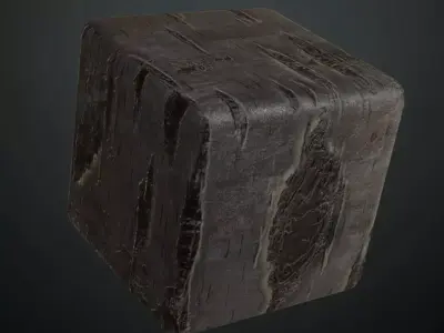 Polished Golden Oak Wood Planks PBR Seamless Texture