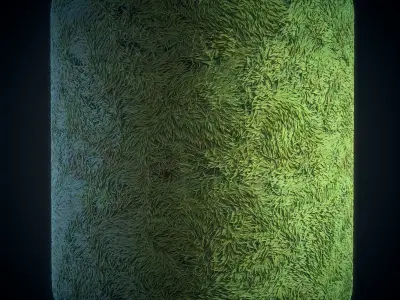 Grass green plain Anime Stylized - VOL 02 - SBsar - Maps Texture