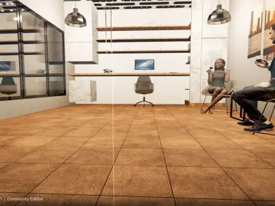 PARAMETRIC OFFICE DESIGN  3D model