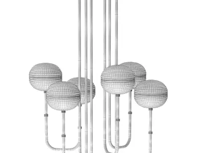 Gary Ceiling Lamp by Mezzo Collection 3D model