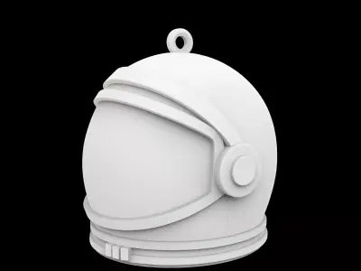 Astronaut Keychain 3D Print Model 3D print model