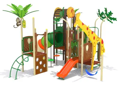 Jungle Playground 3D model