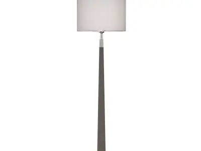 Ellison watt White Floor Lamp Portable Light 3D model