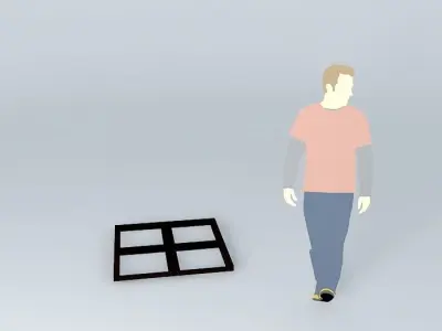 The window hut 1000 3D model