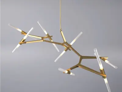 Agnes Chandelier Free 3D model