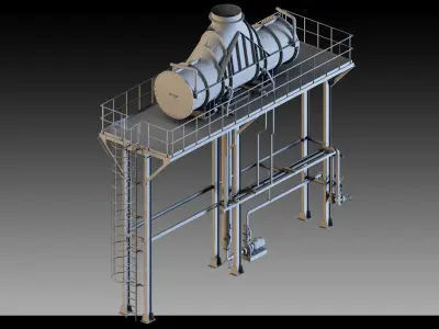 5- Factory units 3D model