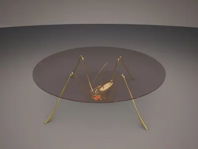 Ant Coffee Table Concept Free 3D model