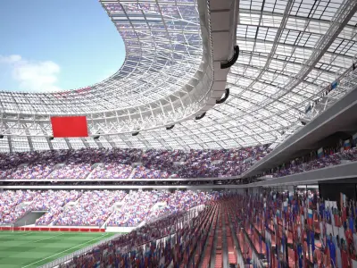  Luzhniki Stadium Moscow 