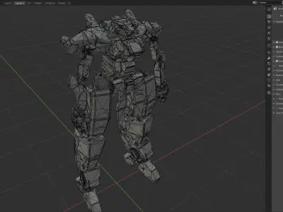 scifi-model556 3D model