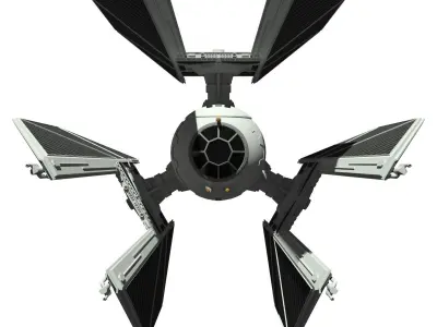 TIE Defender 1 3D model