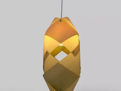 Modern Hanging lamp-PBR 3D model