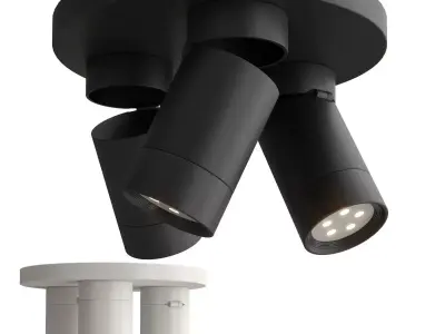 NYMANE three led lights 3D model