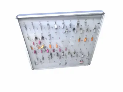 Key Station Low Poly Low-poly 3D model