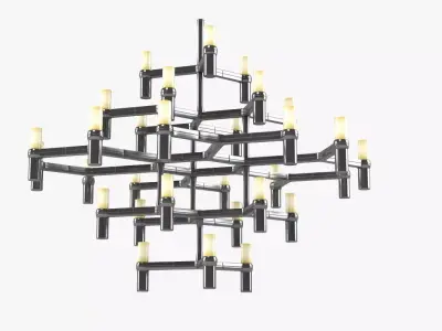 Nemo Crown Major Chandelier 3D model