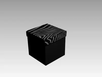 small chair Free low-poly 3D model