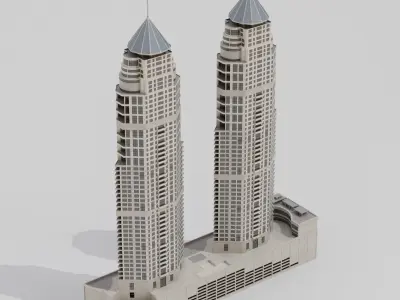 Imperial Towers 3D model
