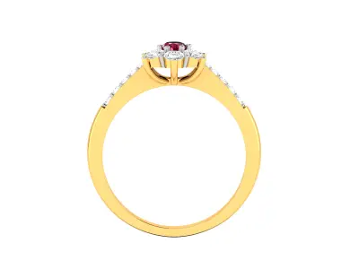 Women Ring  Render 3dm STL OBJ FBX Details 3D print model 263