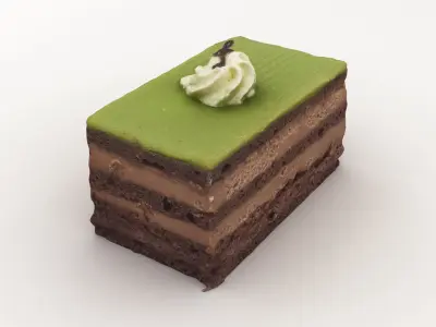 Cake 001 3D model