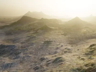 -Mountains Terrain V3- 3D model