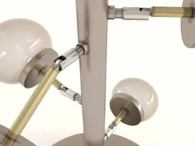 Floor Lamp Balloon Colore LED 3D model