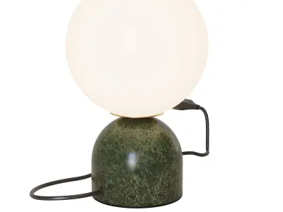 Nordic Bedside Marble Table Lamp 3D model